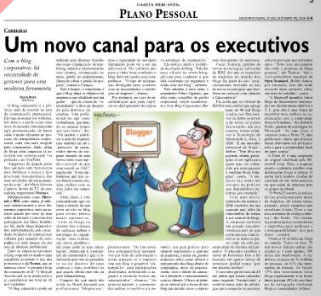 Gazeta Mercantil e Blogs Corporativos