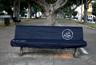 Guerrilla action for Revero Denim made by Dear Communications Hub.